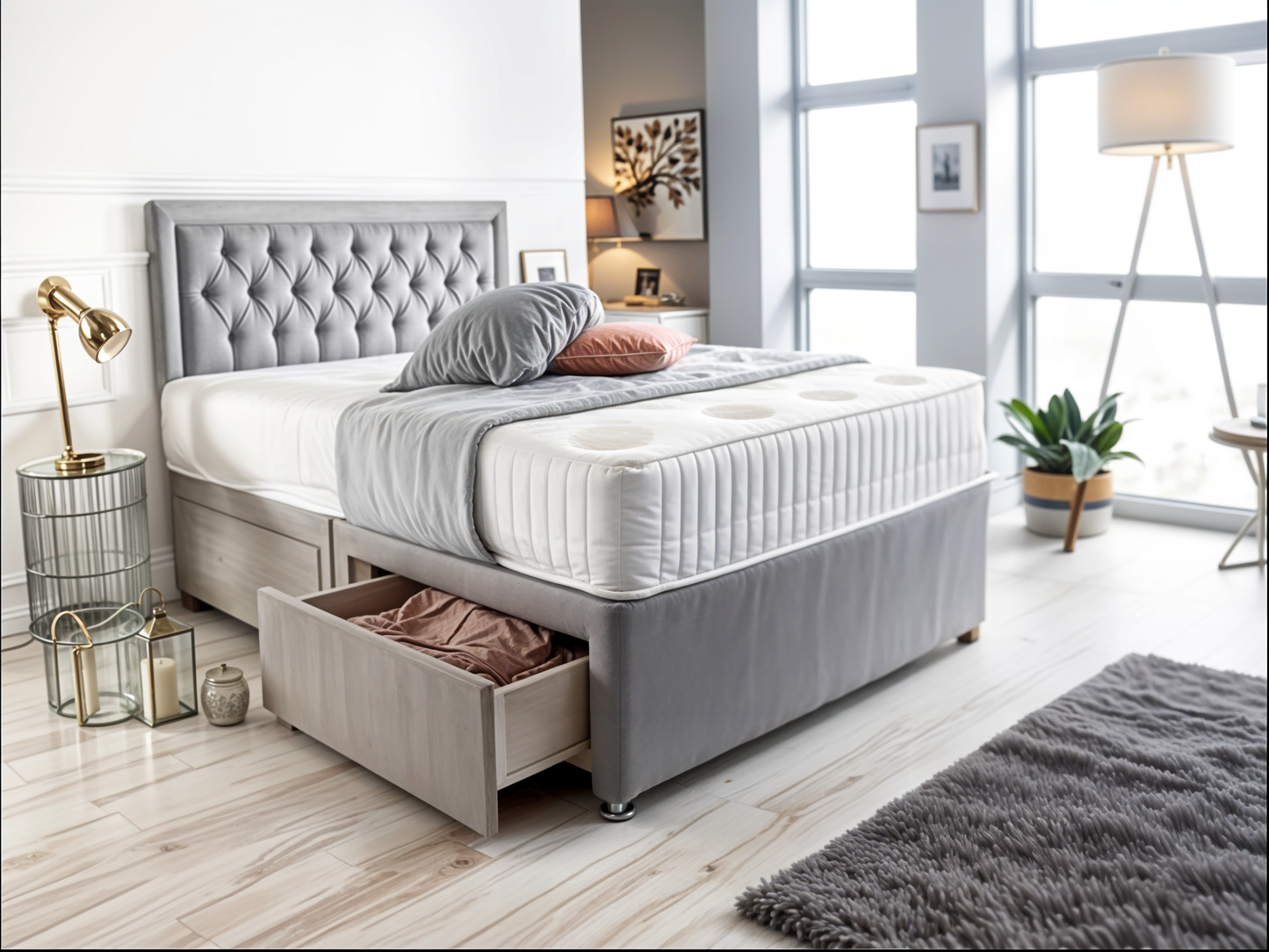 Platinum Plush Divan Bed