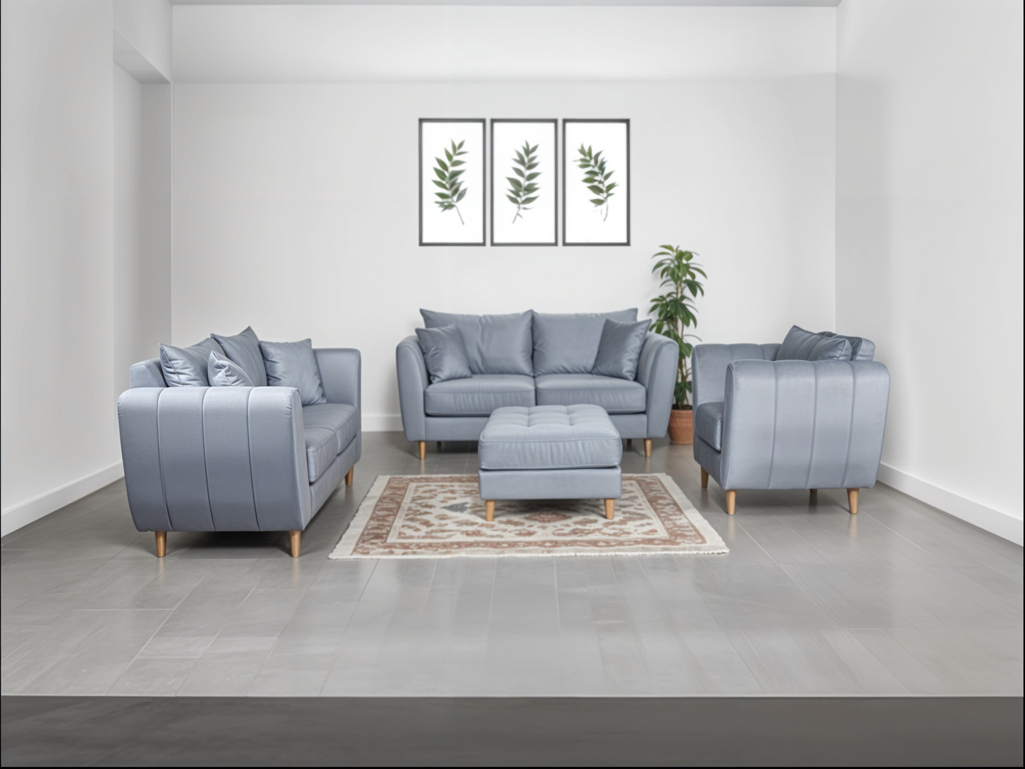 Stylish Upholstered Sofa
