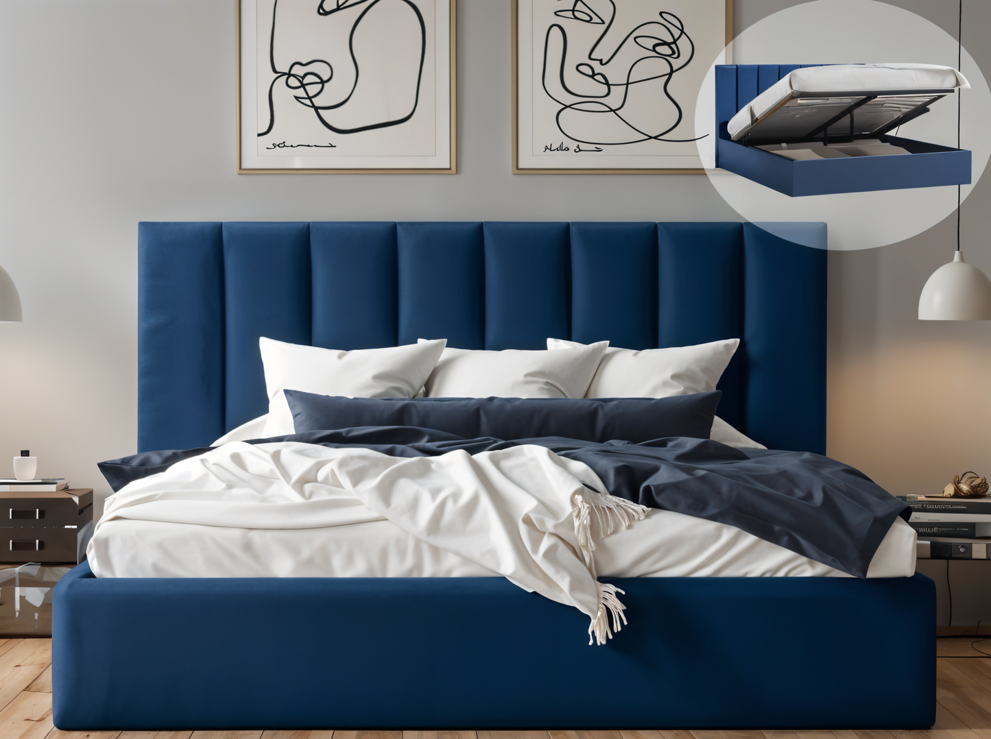 Devon Dreamer Gas Lift Storage Bed