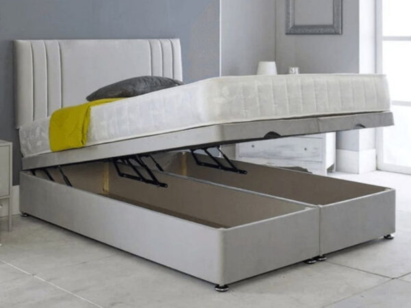 Midlands Majesty Divan Ottoman Gaslift Bed and Mattress