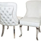 Sandhurst Dining Chair with buttoned back Grey or Pink