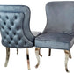 Sandhurst Dining Chair with buttoned back Grey or Pink