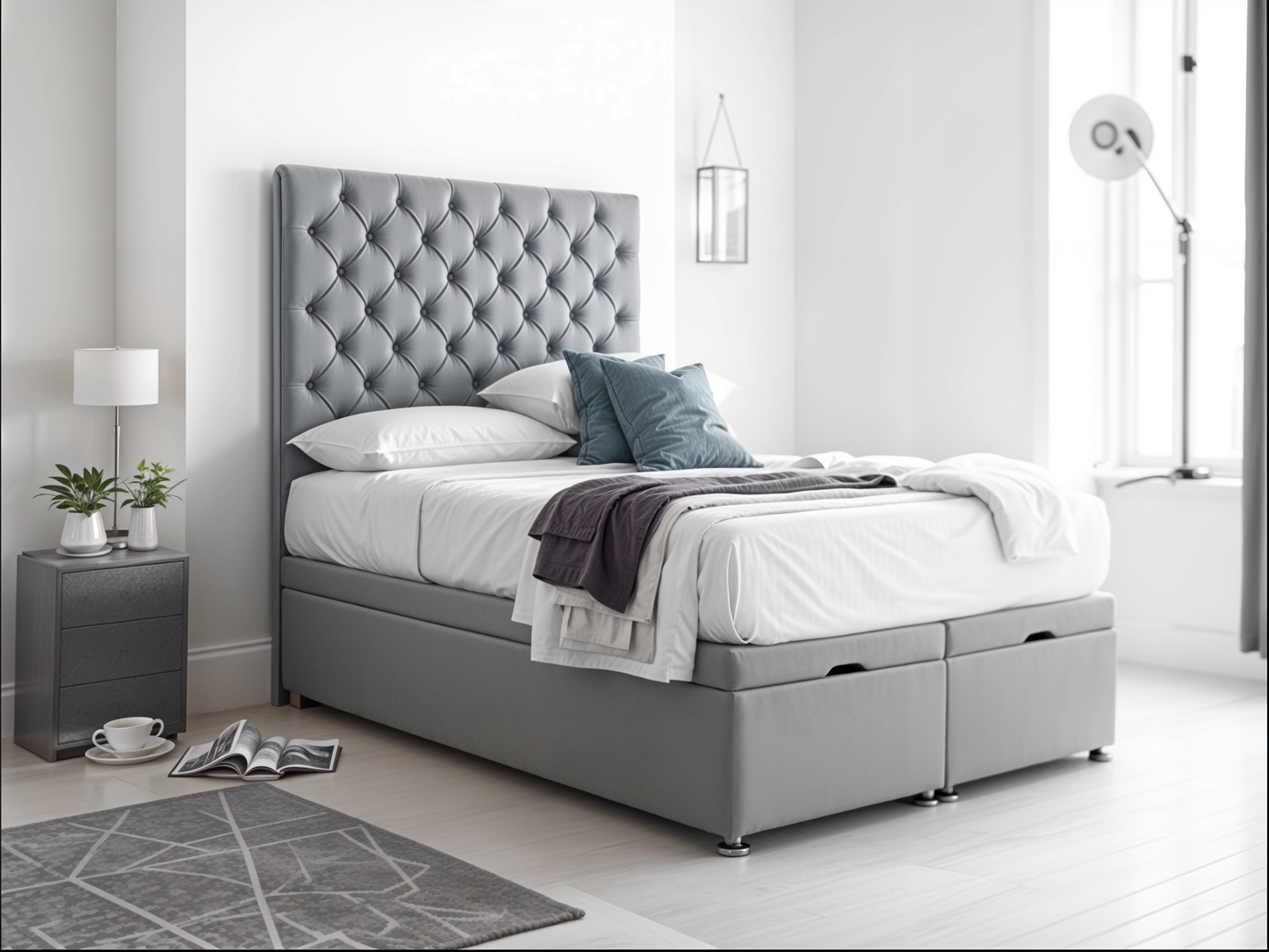 Lakeside Luxury Divan Ottoman Gaslift Bed