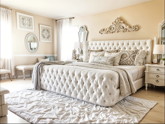 Windsor Warmth Upholstered Bed and Mattress Set