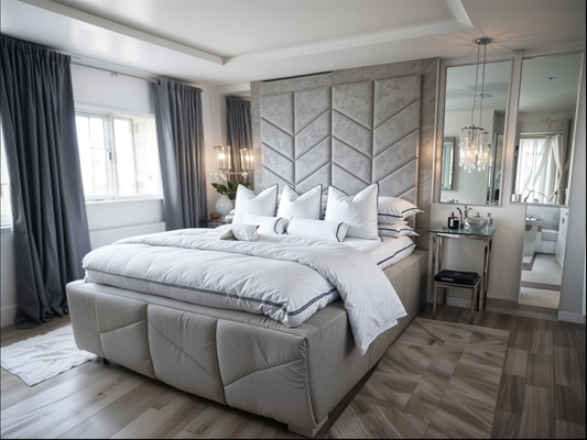 Luxury London Life Upholstered Bed