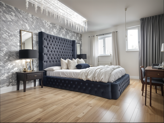 Luxury Piccadilly Plush Upholstered Bed
