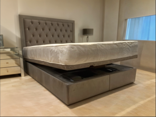 Urban Utopia Divan Ottoman Gas Lift Bed and Mattress Set